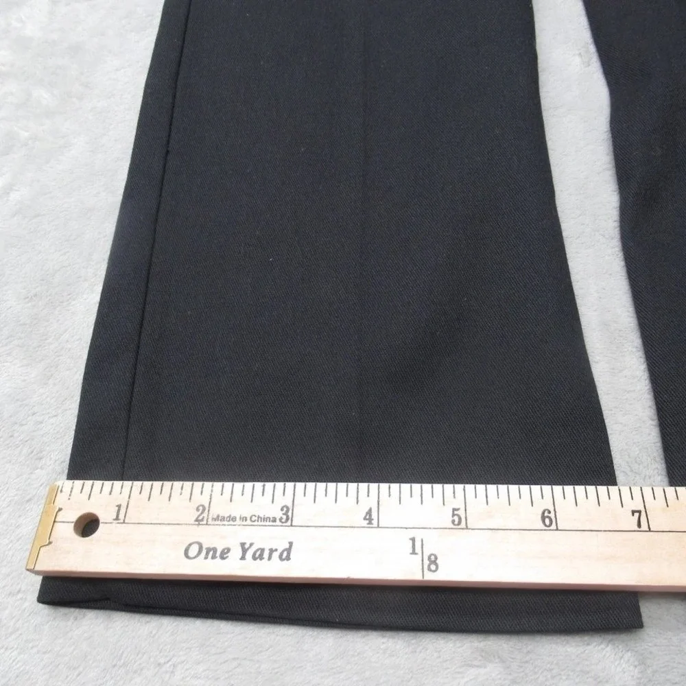 Dickies Pants Boys 12‎ Black Flex Slim Straight Flat Front Khaki Zip 26x26 NEW